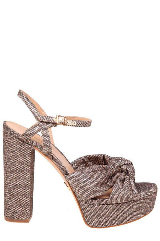 Michael Michael Kors Jordyn Embellished Glitter Platform Sandals