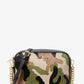 Jet Set Medium Camouflage Print Calf Hair Crossbody Bag