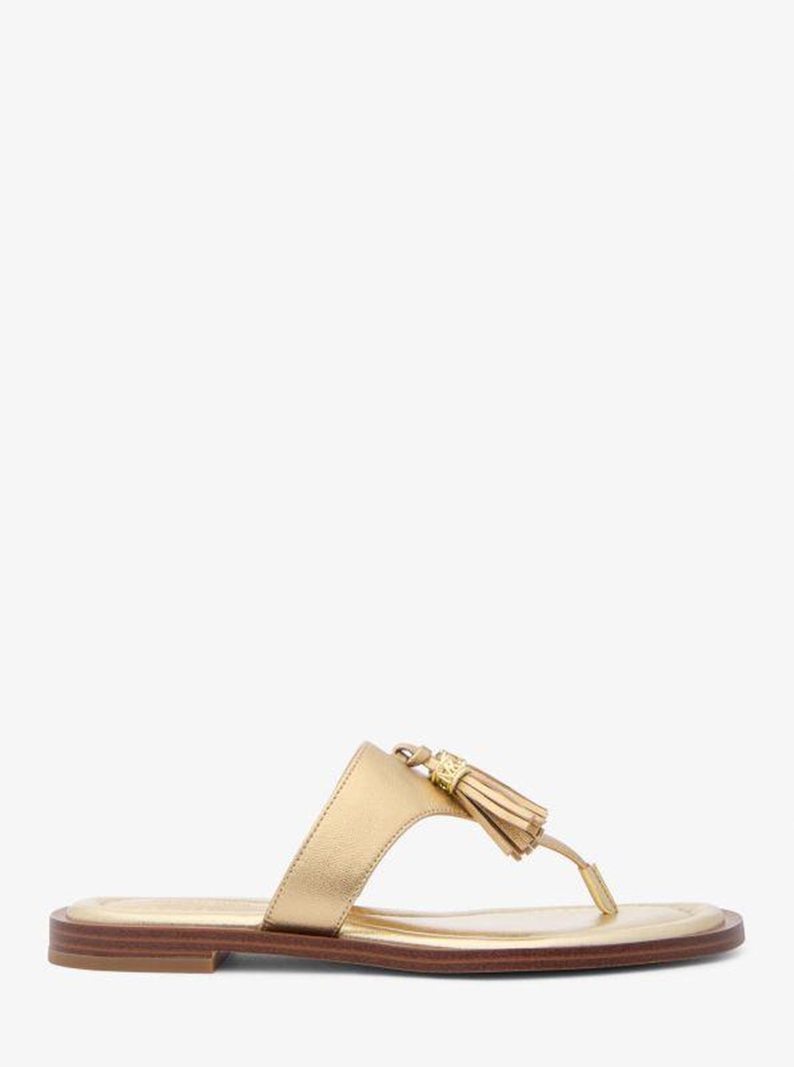 Kiernan Metallic Leather Sandal