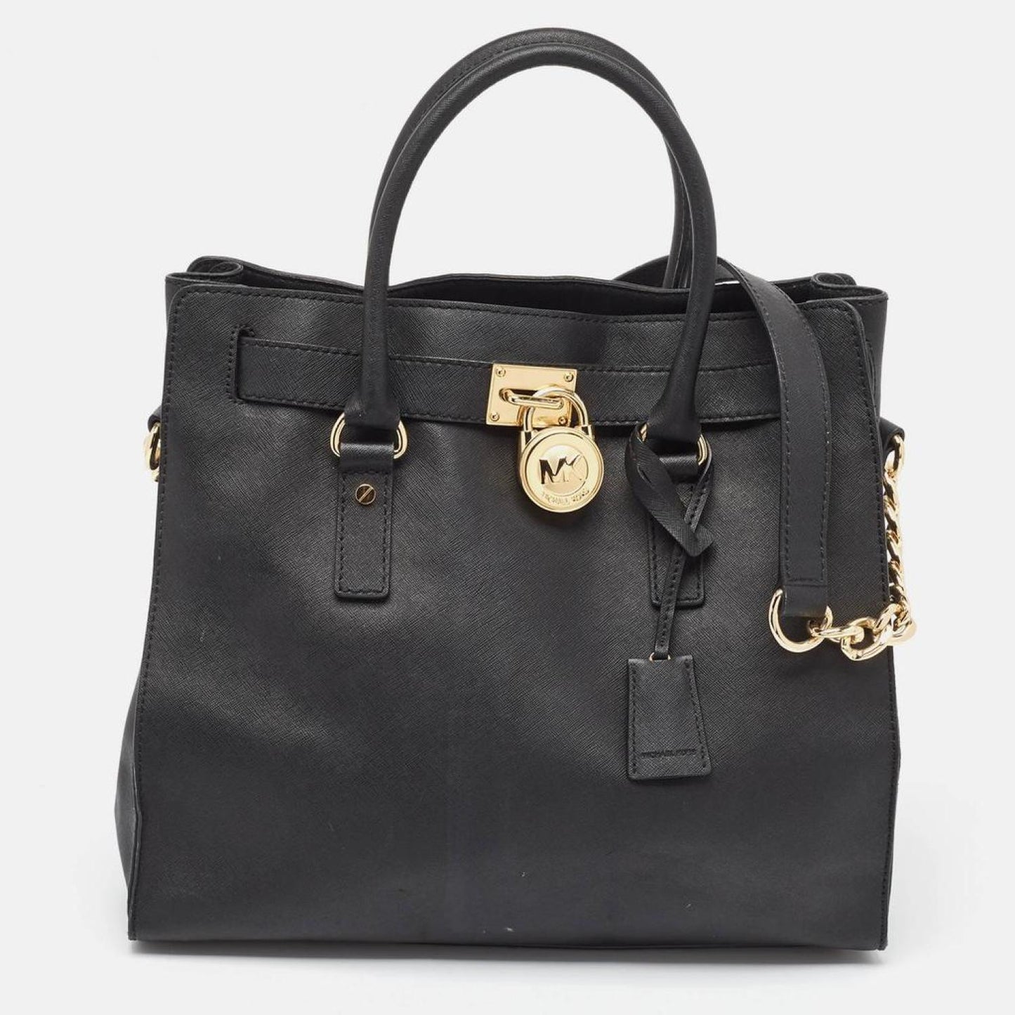 Michael Kors  Leather Hamilton North South Tote