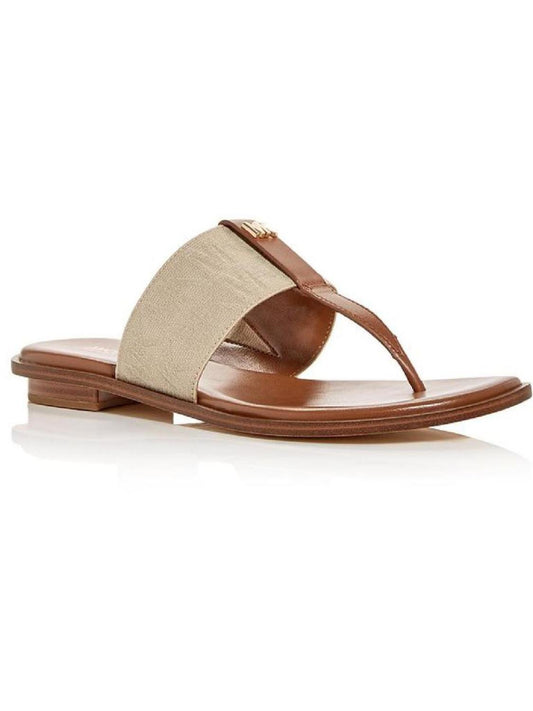 Verity Womens Logo Thong Slide Sandals