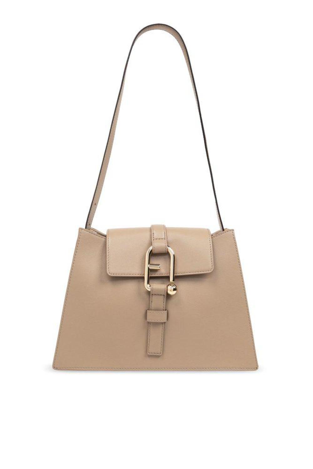 Furla Nuvola Buckled Small Shoulder Bag