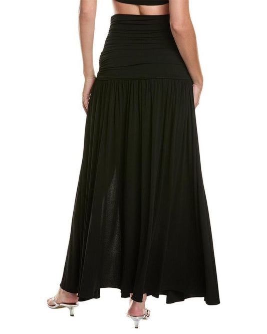 Michael Kors Collection Hip Slung Slit Maxi Skirt