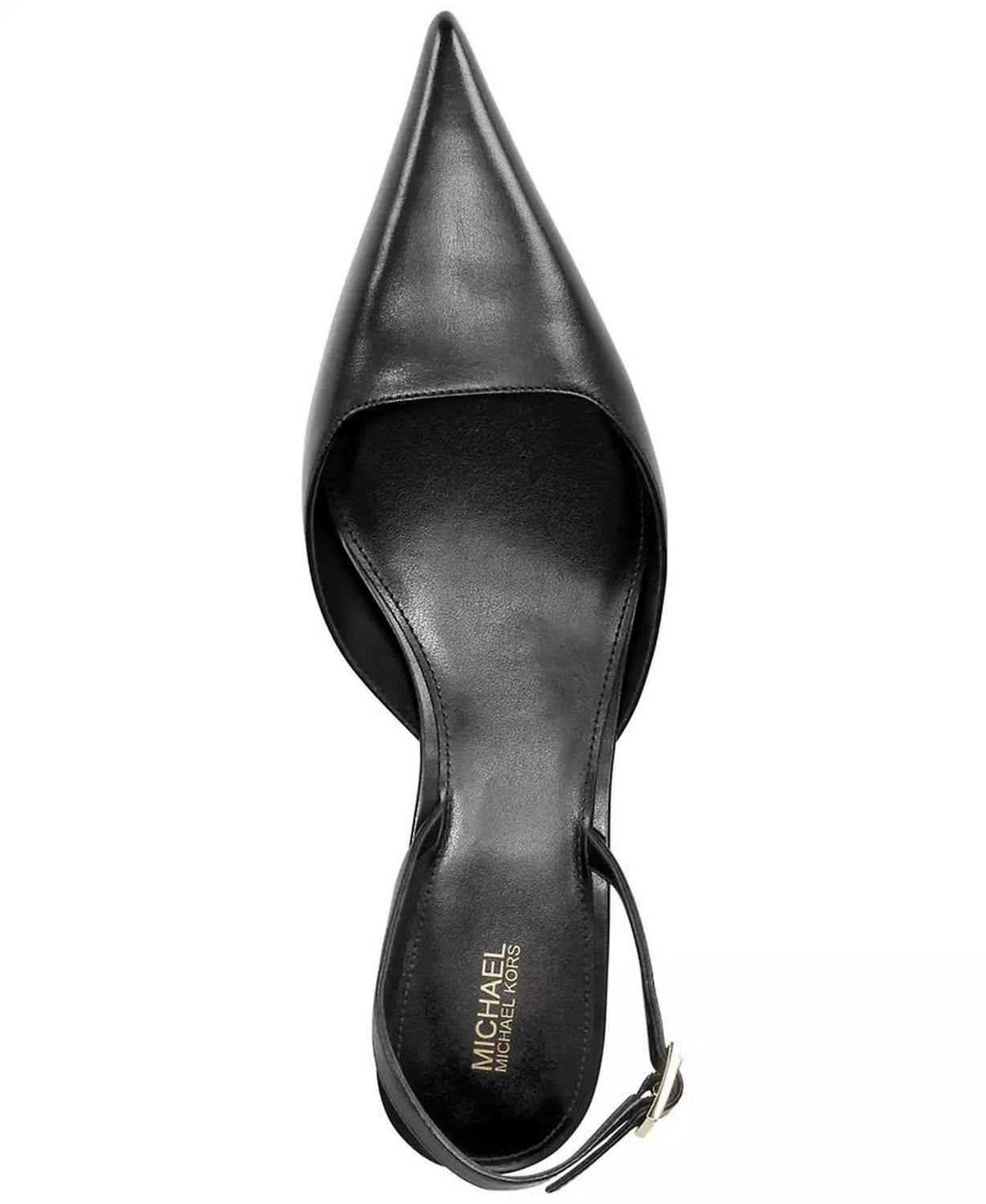 Women's Luna Slingback Kitten-Heel Pumps