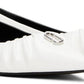 White 'The Ali' Ballerina Flats