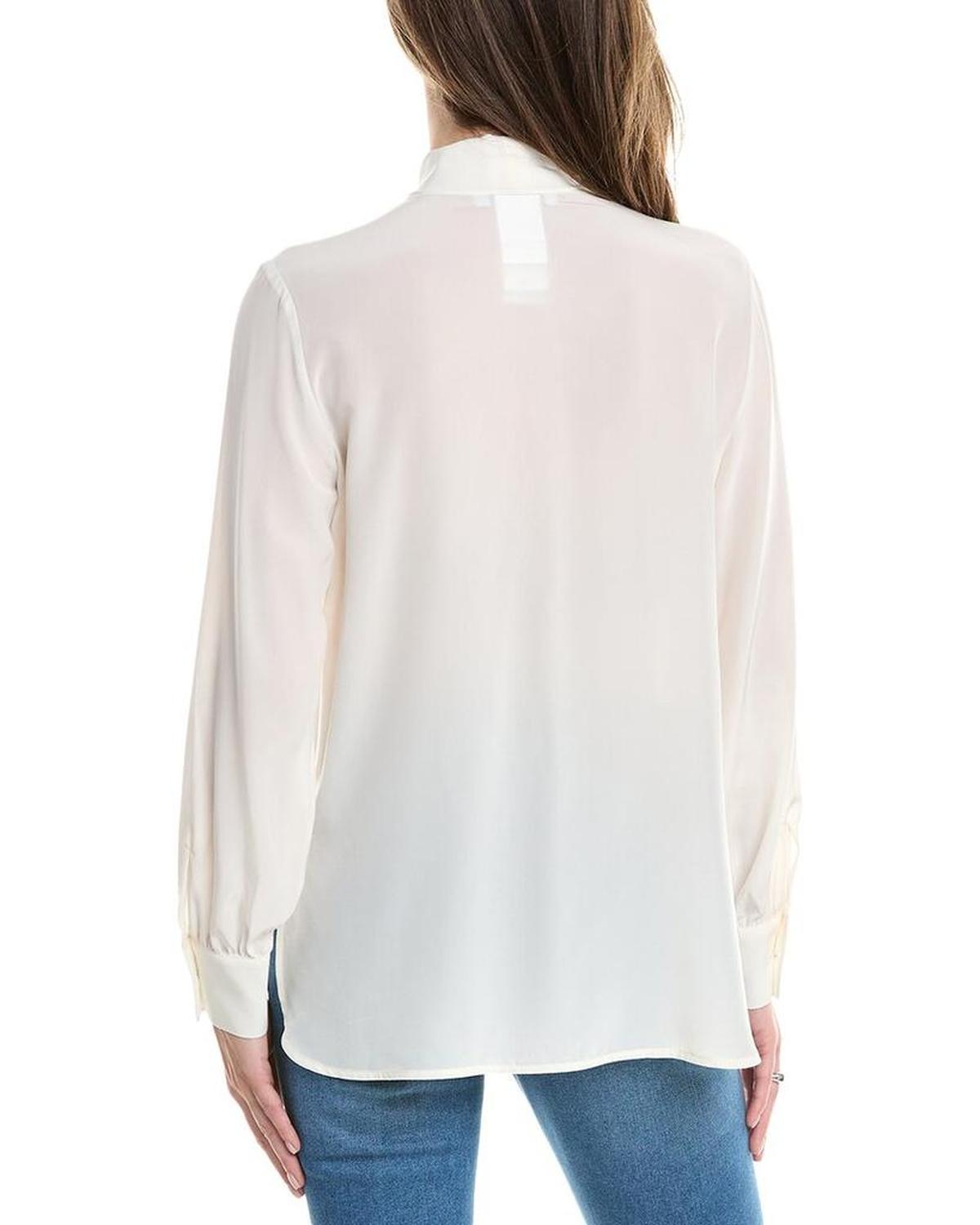 Max Mara Crema Silk Shirt