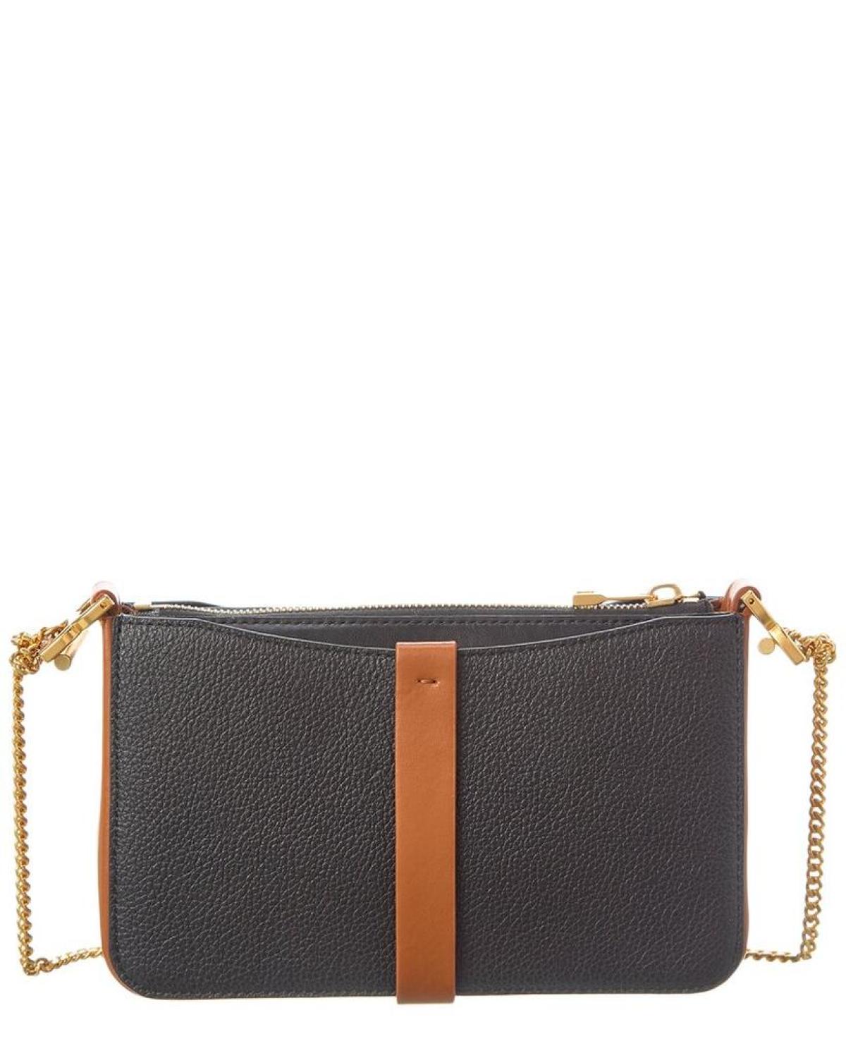 Chloé Marcie Leather Pouch On Chain