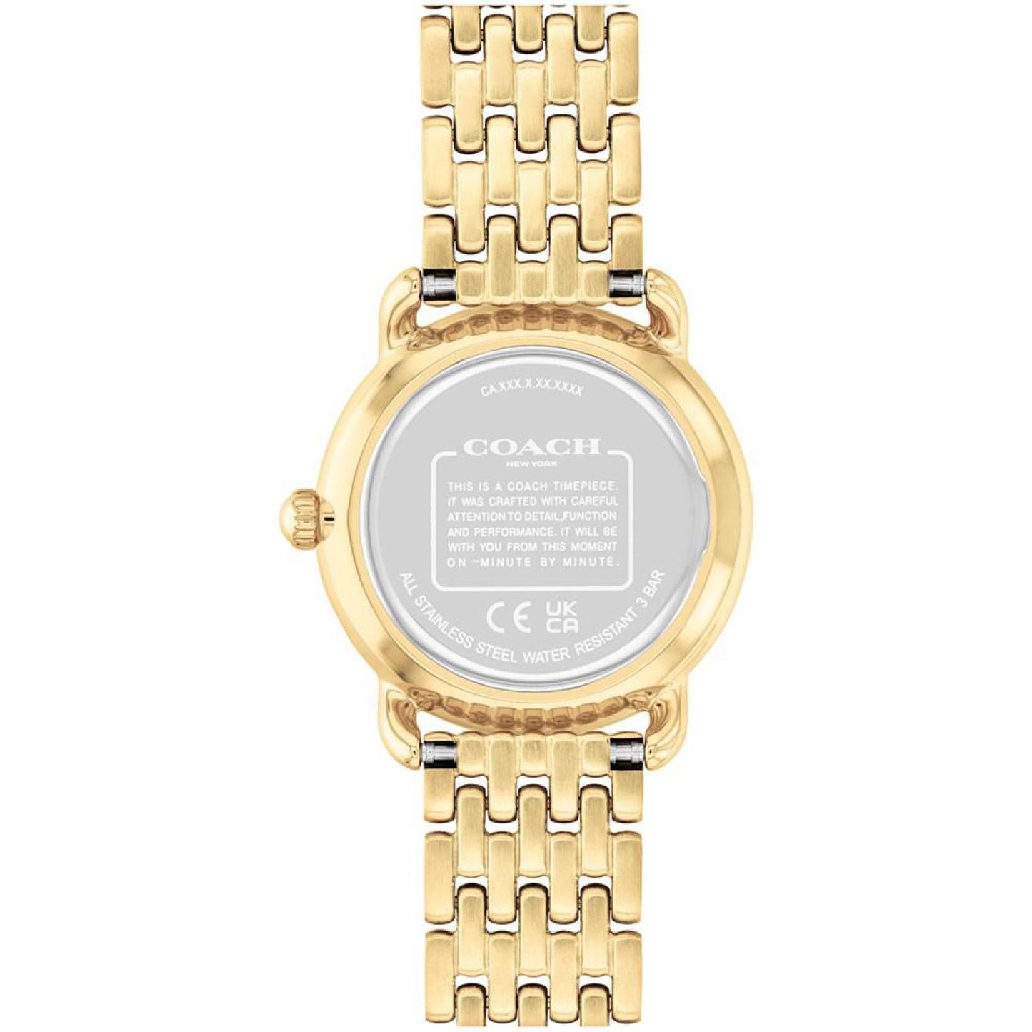 Women's Gold Elliot Stainless Steel Watch 28mm