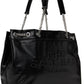 Black 'The Large Chain Sack' Bag