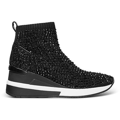 Skyler Womens Knit Embellished Ankle Boots