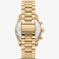 Lexington Pavé Gold-Tone Watch