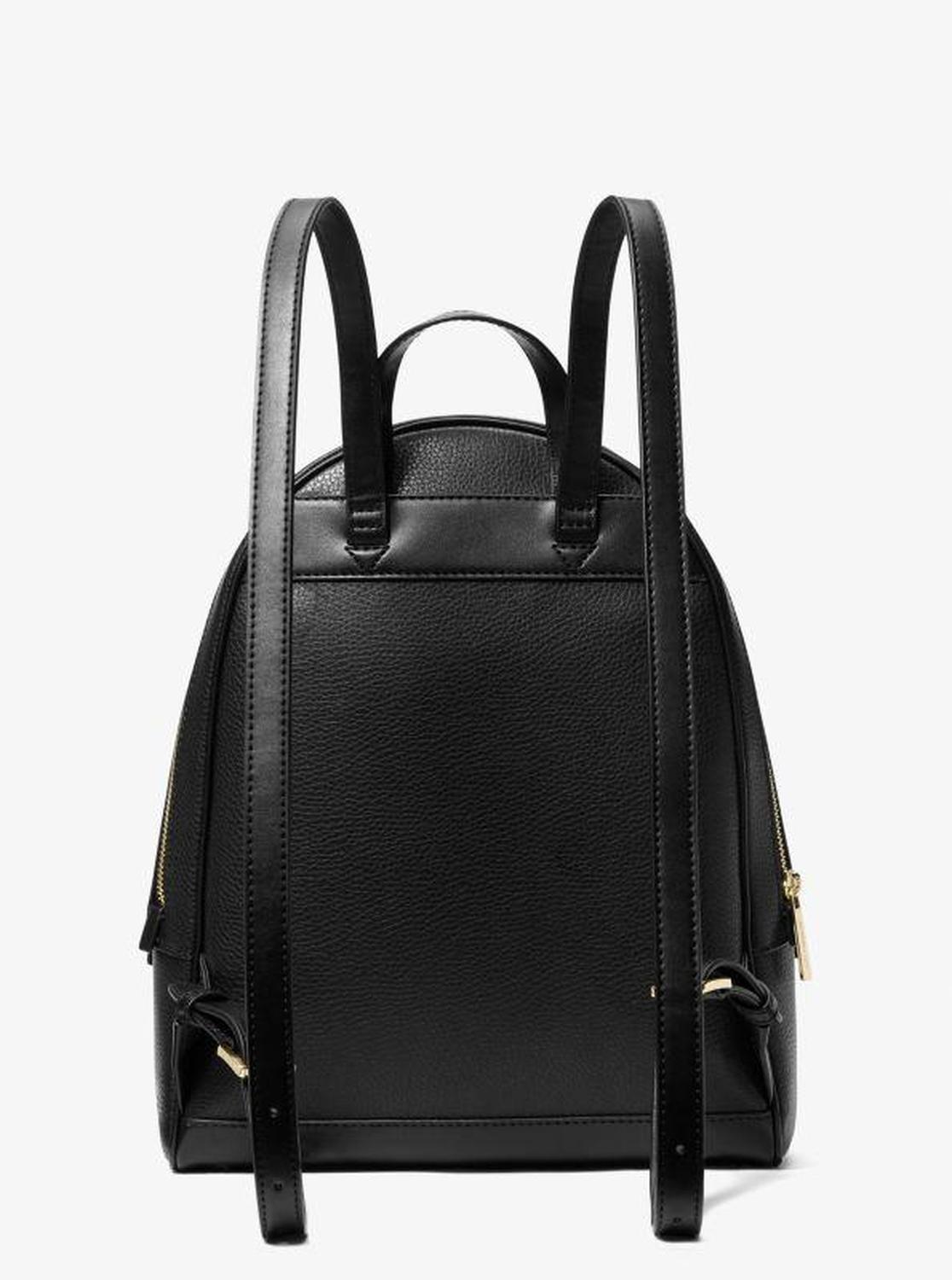 Rhea Medium Pebbled Leather Backpack