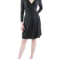 Womens Shimmer Knee-Length Cocktail and Party Dress