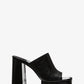 Celeste Leather Platform Mule