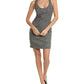 Michael Kors Collection Racerback Wool & Alpaca-Blend Dress