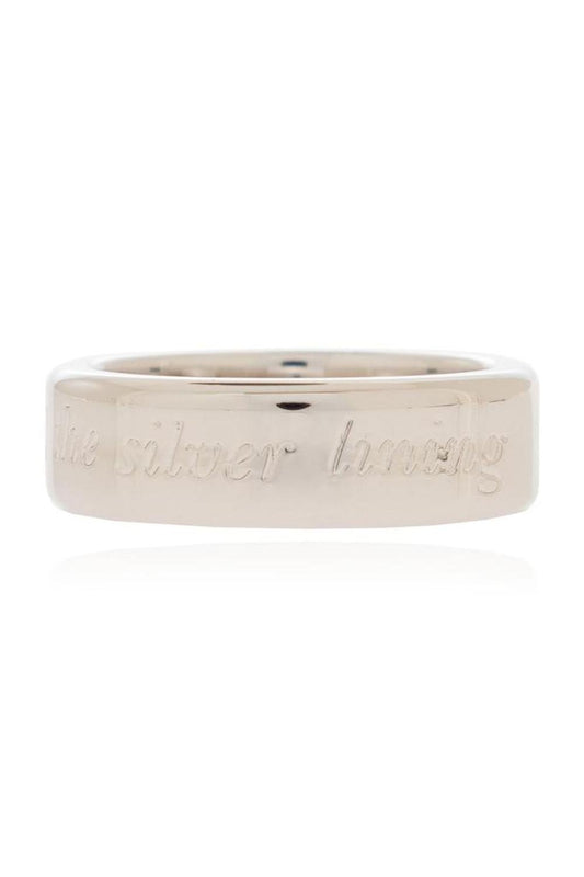 Kate Spade Find The Silver Lining Idiom Ring