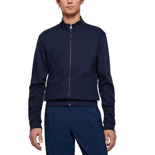 Boss Men's Cotton Zip-Up Sweatshirt