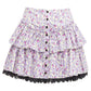 Mini Prairie Skirt floral print lace