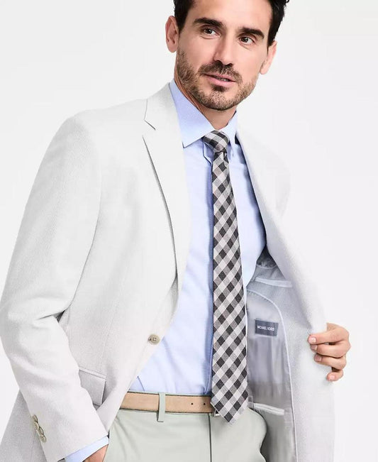 Men's Classic-Fit Herringbone Sport Coat