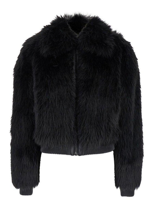 Michael Michael Kors Faux Fur Bomber Jacket