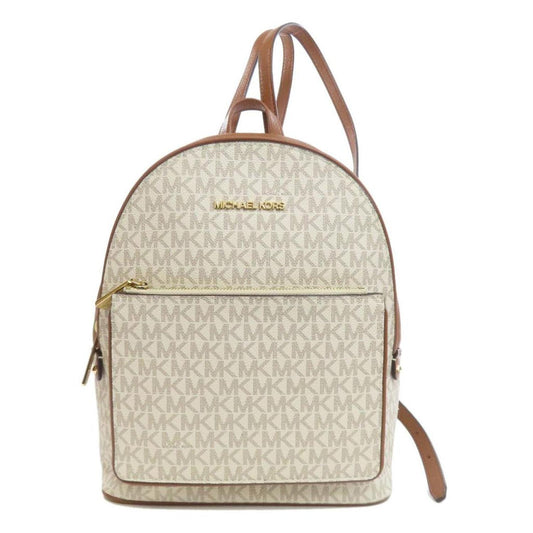 Michael Kors Adina  Canvas Backpack Bag (Pre-Owned)