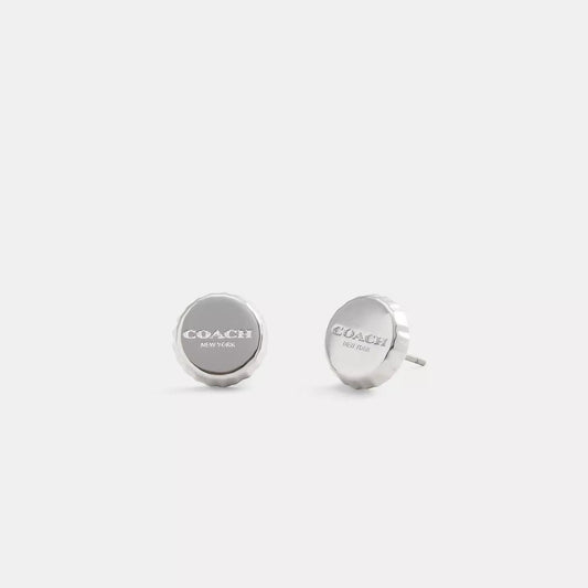 Bottle Cap Stud Earrings