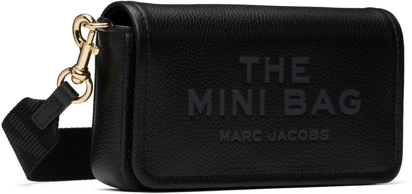 Black 'The Leather Mini' Bag