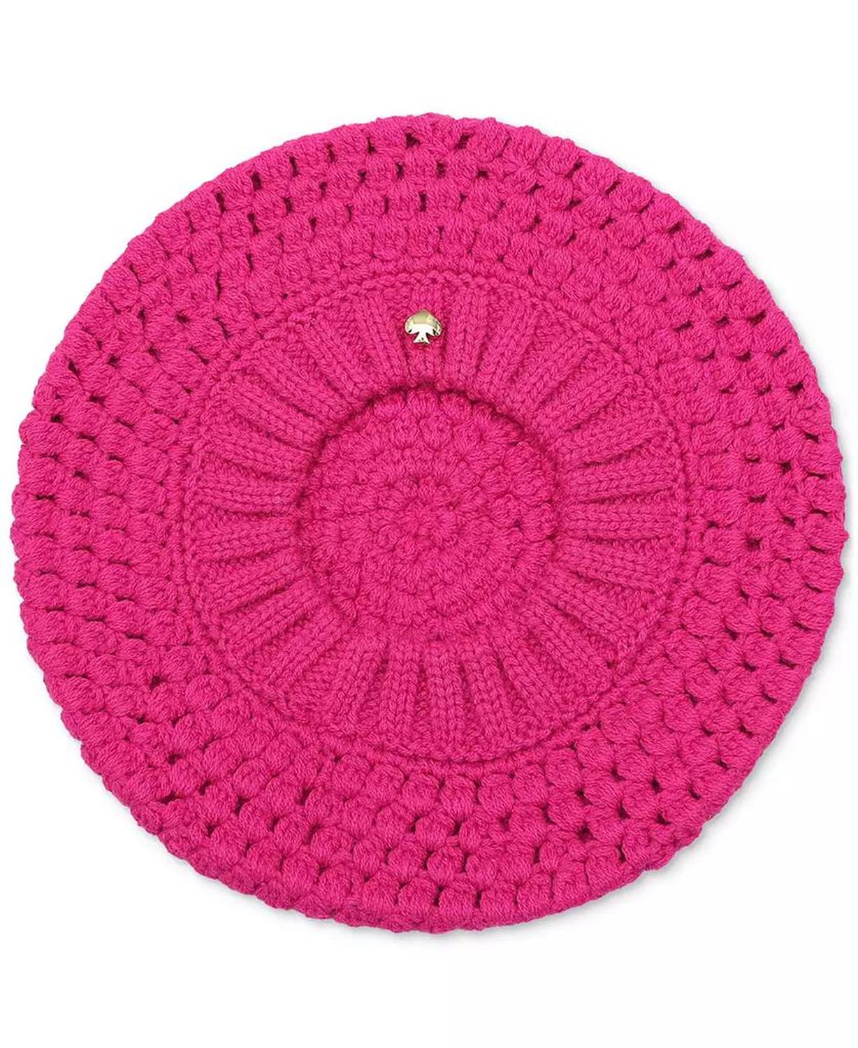 kate sapde new york Crochet Rib Beret