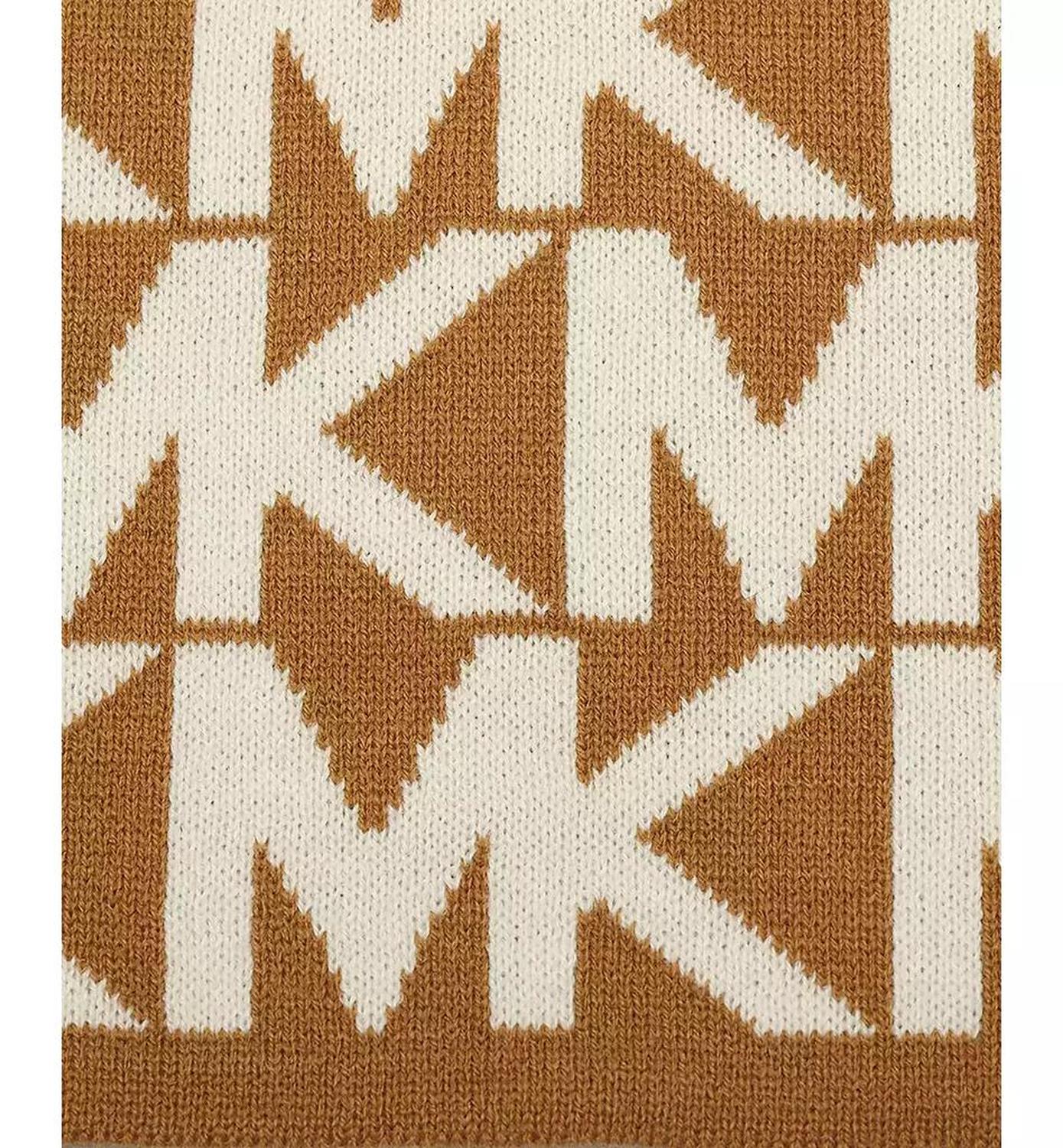 MICHAEL Major MK Repeating Logo Knit Scarf