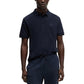 Men's Logo Patch Slim-Fit Polo Shirt