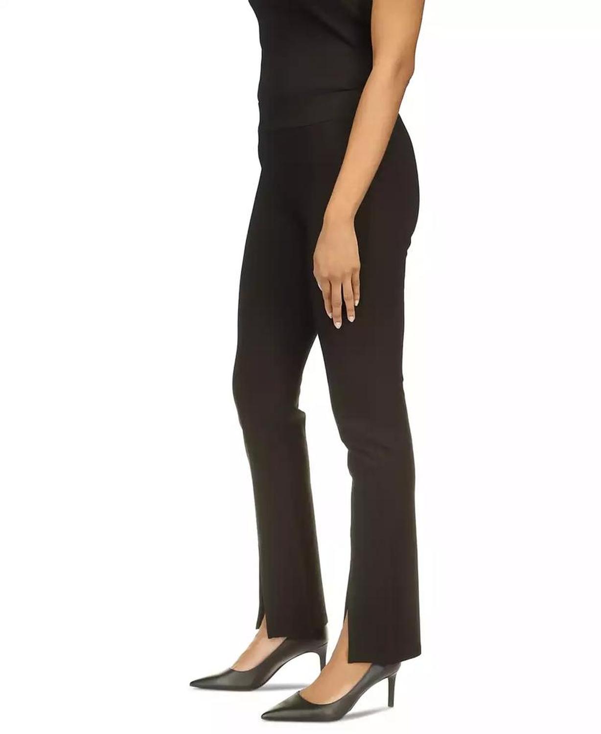 Women's Split-Hem Pull-On Pants