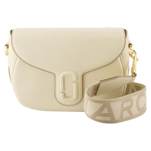 Saddle Large Crossbody - Marc Jacobs - Leather - White