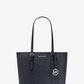 Jet Set Travel Small Logo Top-Zip Tote Bag