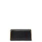 Morgan Bow Embellished Saffiano Leather Envelope Flap Crossbody