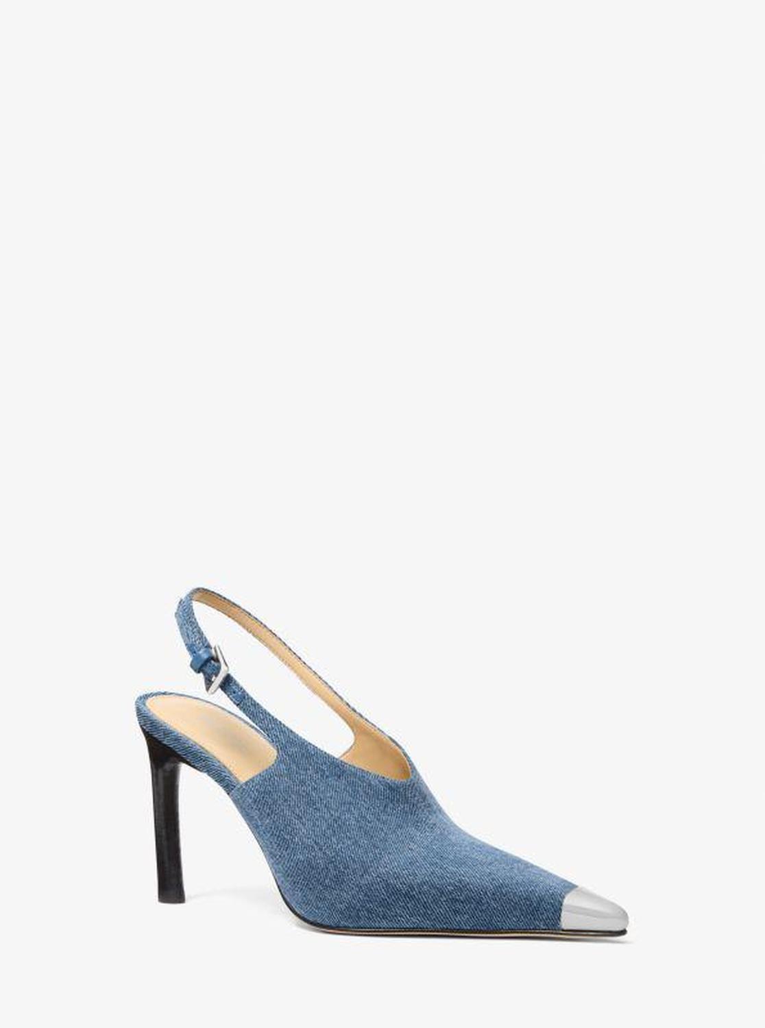 Kasia Denim Slingback Pump