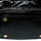 Marc By Marc Jacobs  Laminated Leather Zip Pockets Satchel