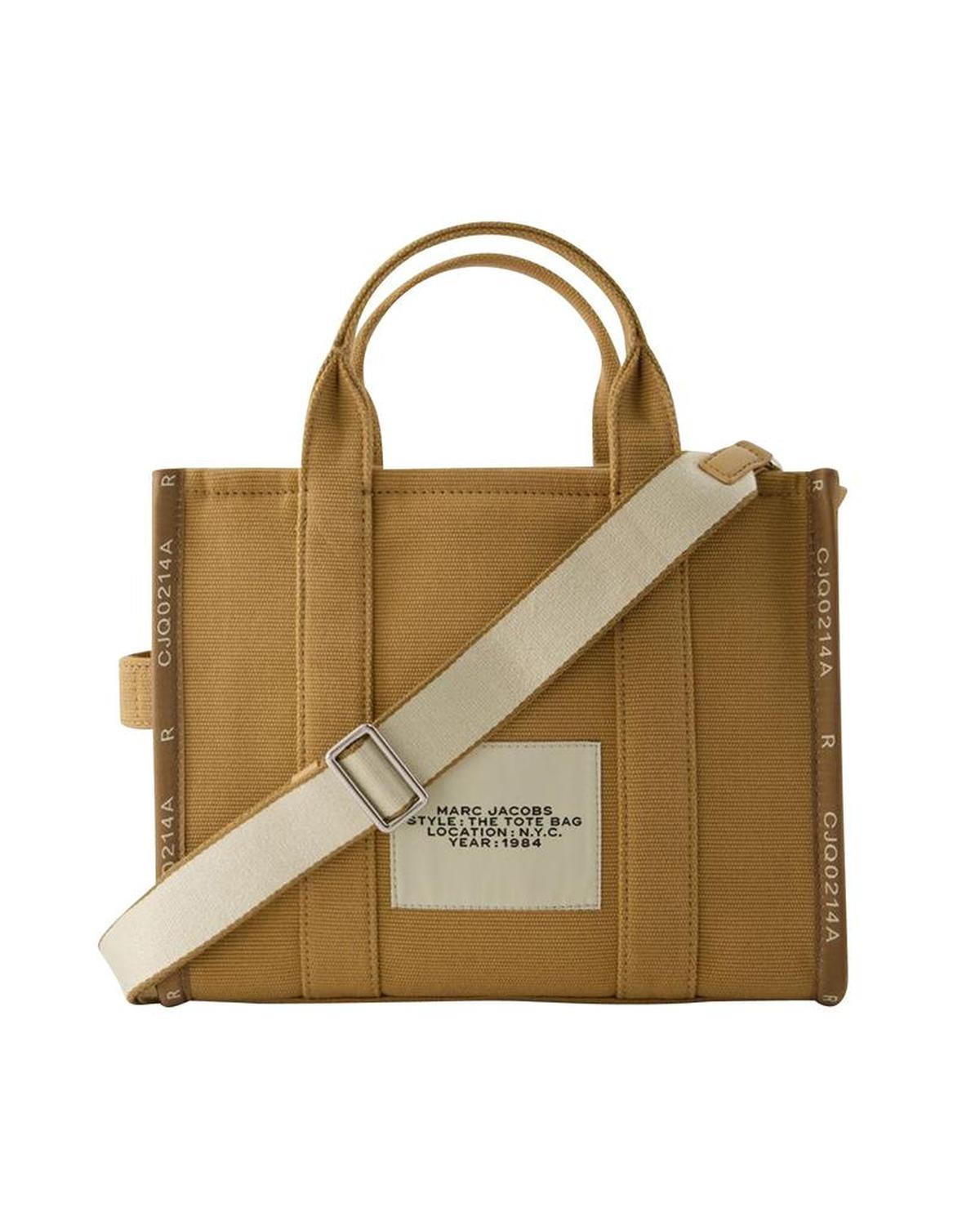 The Medium Tote  - Marc Jacobs - Cotton - Camel