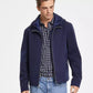 Men's Mixed-Media Full Zip Jacket