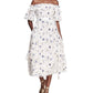 Marchesa Notte Rosie Printed Dress