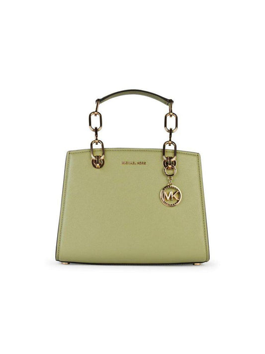 Michael Michael Kors Cynthia Small Embossed Satchel Bag