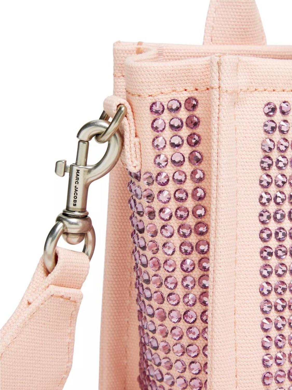 The Crystal Canvas Crossbody Tote Bag