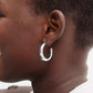 Signature Hallmark Tubular Hoop Earrings