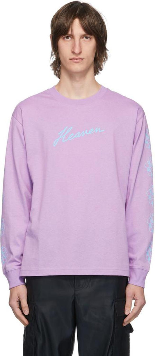 Purple Heaven by Marc Jacobs Crazy Daisy Long Sleeve T-Shirt