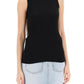 Sleeveless Ribbed Knit Top