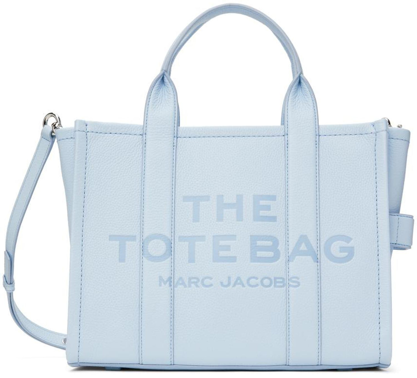 Blue 'The Leather Medium' Tote