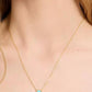 23k Gold-Plated Sterling Silver Pendant Necklace, 16" + 3" extender