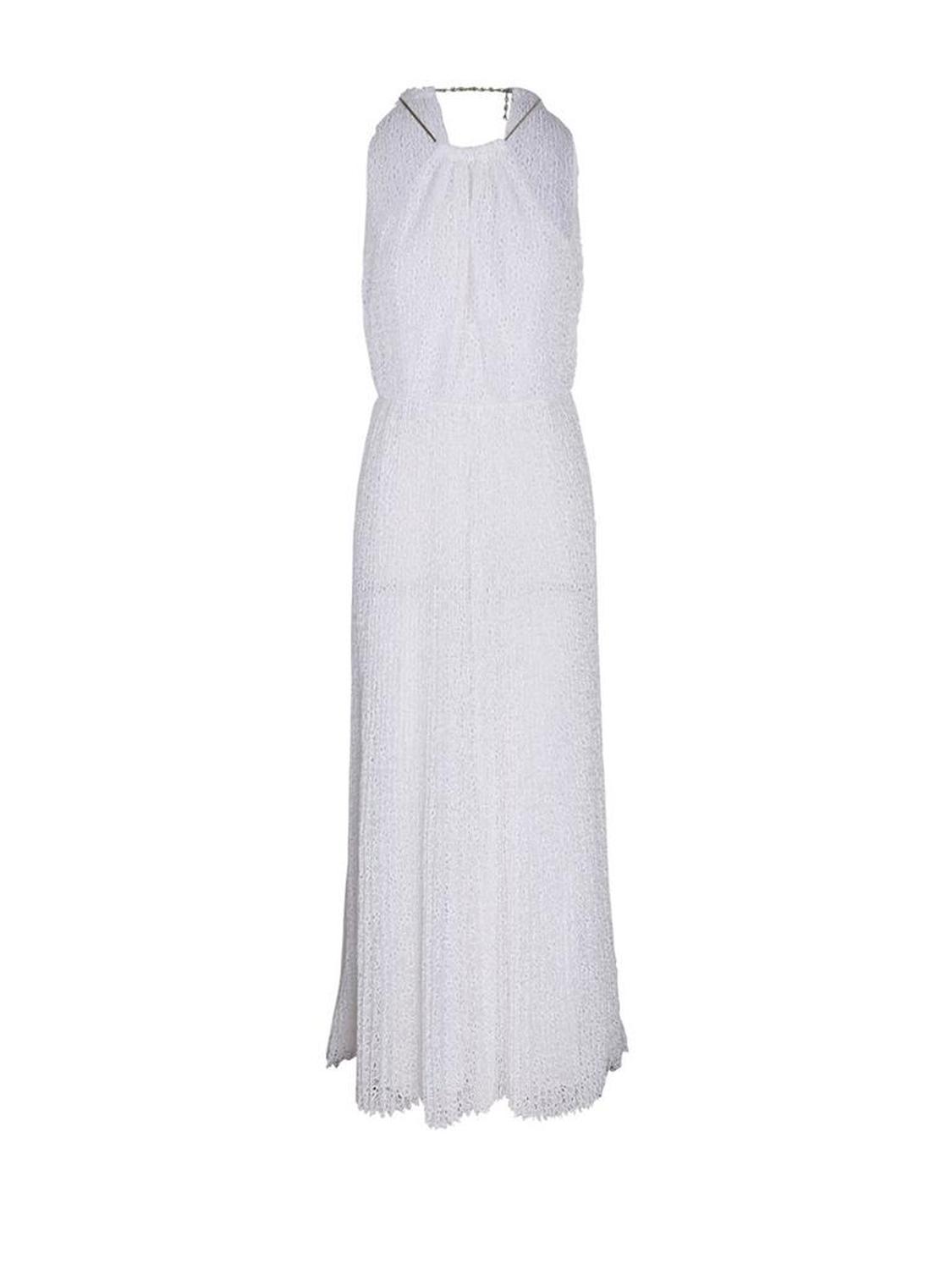 Michael Kors Lace Halter Maxi Dress