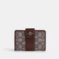 Coach Outlet Medium Corner Zip Wallet In Signature Jacquard