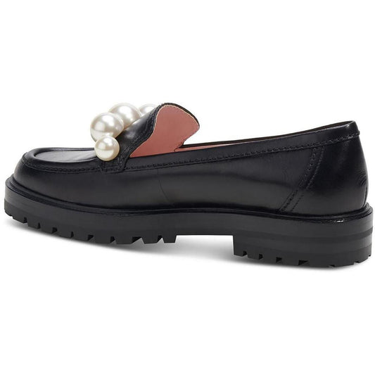 Posh Womens Leather Slip-On Loafers