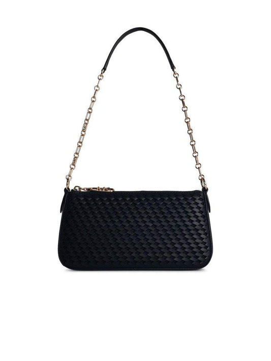 Michael Michael Kors Empire Medium Woven Chain-Link Pochette